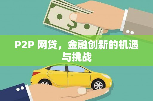 榆树P2P 网贷，金融创新的机遇与挑战