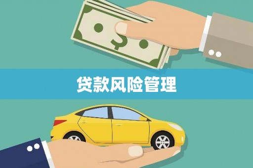 榆树贷款风险管理
