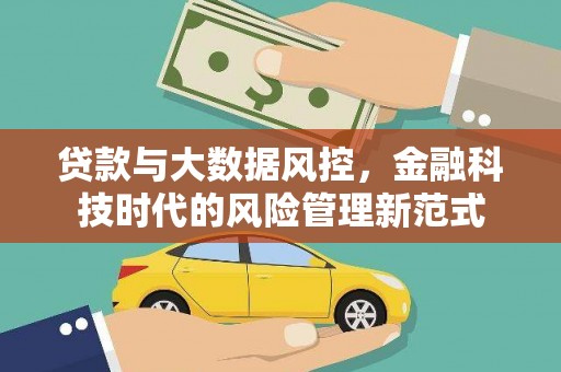 榆树贷款与大数据风控，金融科技时代的风险管理新范式