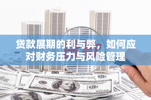 榆树贷款展期的利与弊，如何应对财务压力与风险管理