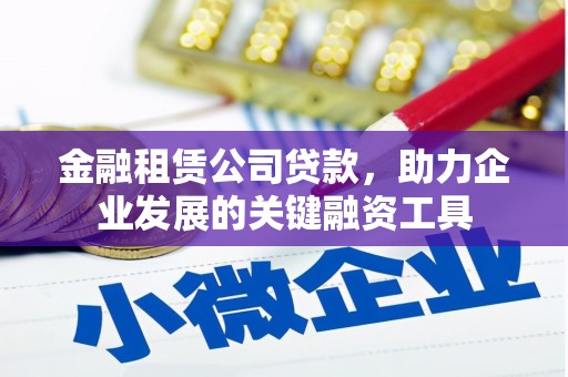 榆树金融租赁公司贷款，助力企业发展的关键融资工具