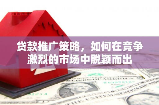 榆树贷款推广策略，如何在竞争激烈的市场中脱颖而出