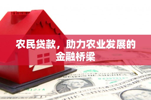 榆树农民贷款，助力农业发展的金融桥梁