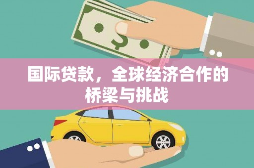榆树国际贷款，全球经济合作的桥梁与挑战
