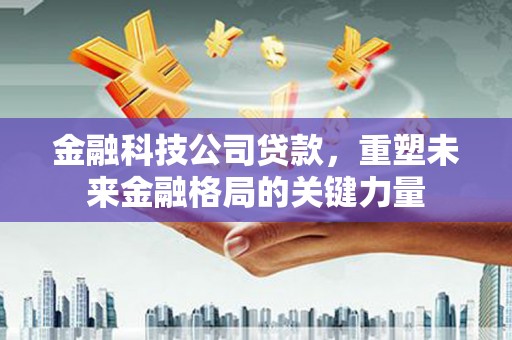 榆树金融科技公司贷款，重塑未来金融格局的关键力量