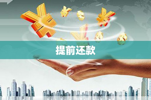 榆树提前还款