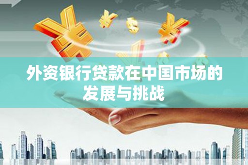 榆树外资银行贷款在中国市场的发展与挑战