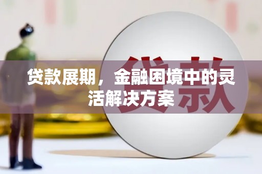 榆树贷款展期，金融困境中的灵活解决方案