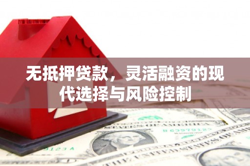 榆树无抵押贷款，灵活融资的现代选择与风险控制