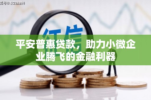 榆树平安普惠贷款，助力小微企业腾飞的金融利器