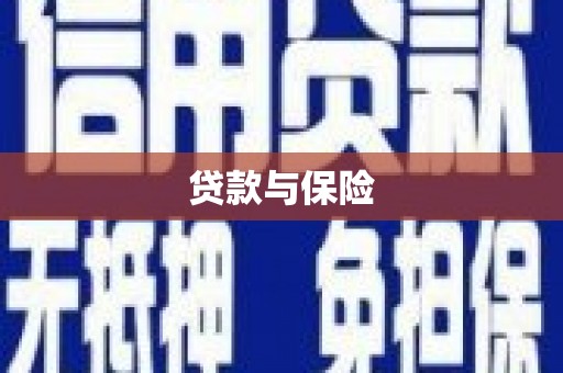 榆树贷款与保险