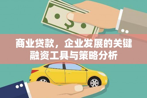 榆树商业贷款，企业发展的关键融资工具与策略分析