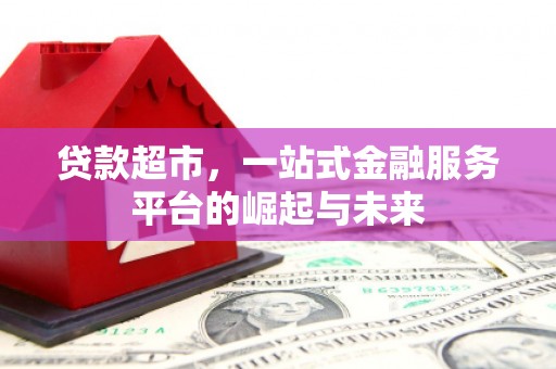 榆树贷款超市，一站式金融服务平台的崛起与未来