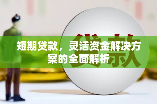 榆树短期贷款，灵活资金解决方案的全面解析
