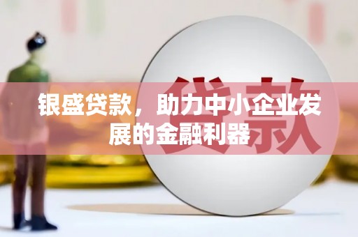榆树银盛贷款，助力中小企业发展的金融利器