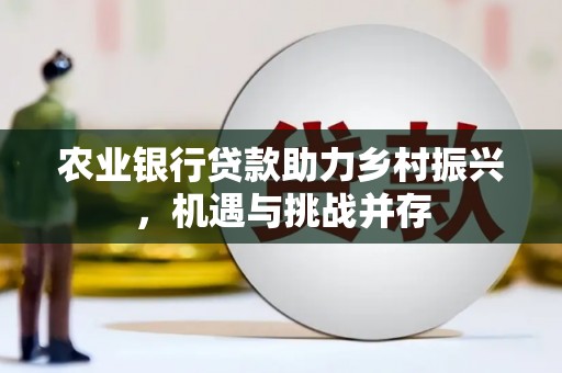 榆树农业银行贷款助力乡村振兴，机遇与挑战并存
