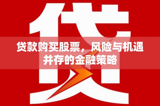 榆树贷款购买股票，风险与机遇并存的金融策略