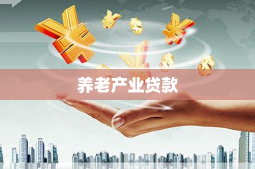 榆树养老产业贷款
