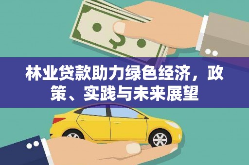 榆树林业贷款助力绿色经济，政策、实践与未来展望