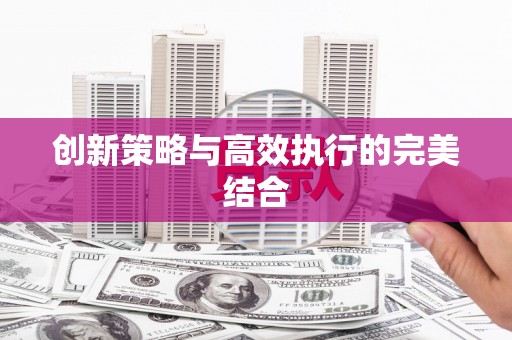 榆树创新策略与高效执行的完美结合